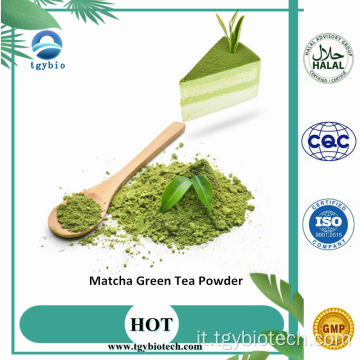 Tè matcha polvere di tè verde matcha biologico in polvere